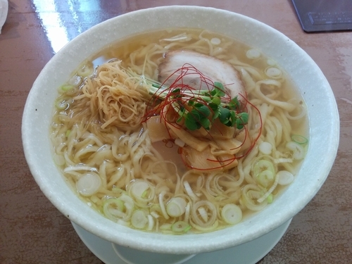 「しょうがらーめん大盛　820円」@手打ラーメン まるいちの写真