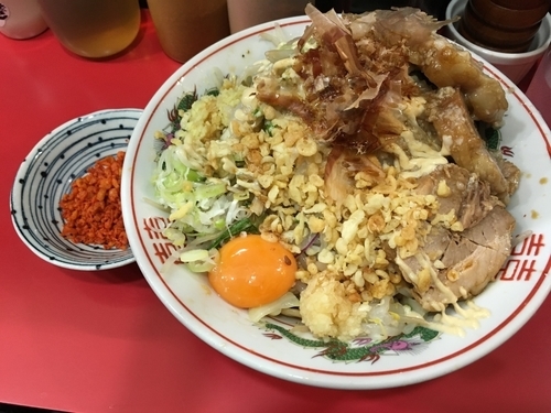 「冷やしまぜそば」@用心棒 本号の写真