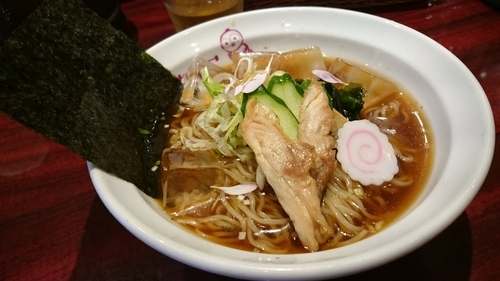 「つったい（冷たい）ラーメン８５０円」@麺ダイニング ととこの写真