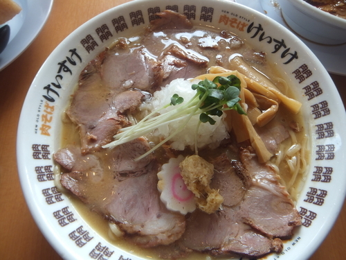 「肉そば味噌830円」@肉そば けいすけ 富里店の写真