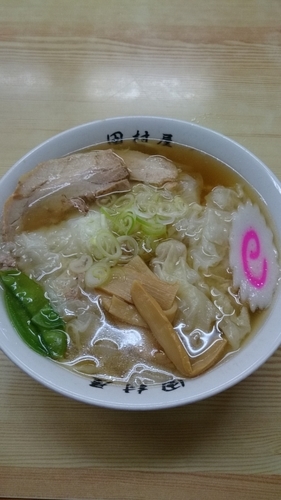 「ワンタンメン  ８２０円」@田村屋の写真
