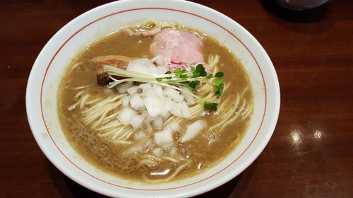 「【限定】煮干馬鹿そば ￥800」@煮干中華そば 鈴蘭 新宿店の写真