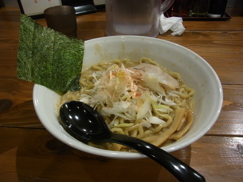 「濃厚らーめんガメラ 750円」@らーめん福たけ 五井店の写真