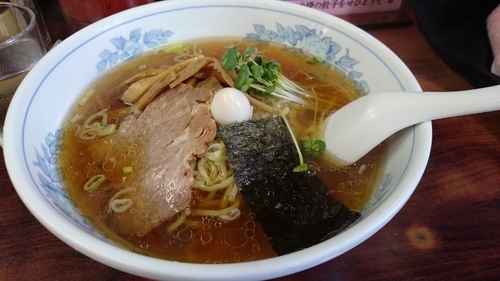 「ラーメン（500円）」@ラーメン日本一の写真