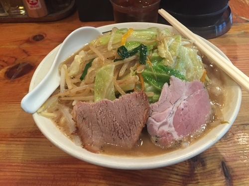 「濃菜麺+野菜 850円」@濃菜麺 井の庄の写真