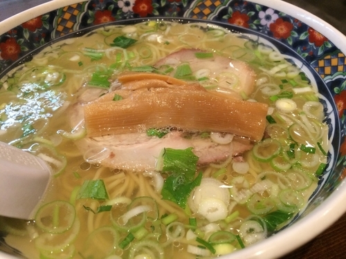 「味彩塩拉麺 700円」@函館麺厨房あじさい 紅店の写真