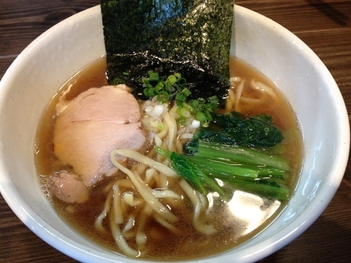 「煮干しそば黒」@中華そば 亜熱帯の写真