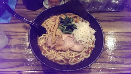「大和田魚介ラーメン、大盛」@麺屋 大和田の写真
