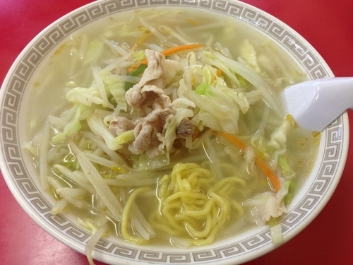 「タンメン」@中華料理 秀華の写真