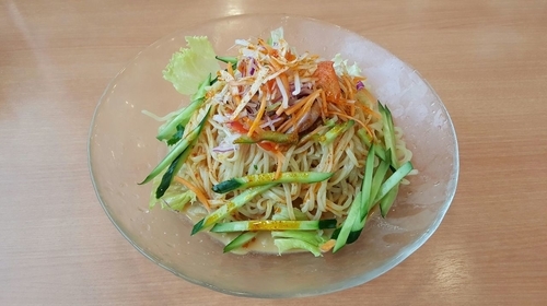 「冷やし坦々麺」@幸楽苑 取手店の写真