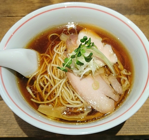 「軍鶏そば 750円」@麺尊 RAGEの写真