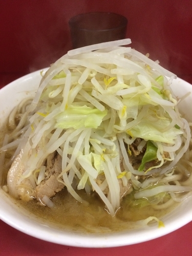 「小豚　麺少なめ　800円」@ラーメン二郎 ひばりヶ丘駅前店の写真
