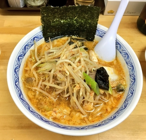 「みそ鉄火らーめん辛さ3倍+旨味あぶら 900円」@北海道らーめん しゅんの写真