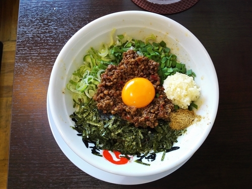 「台湾まぜそば(レギュラー)」@らーめん まるはちの写真