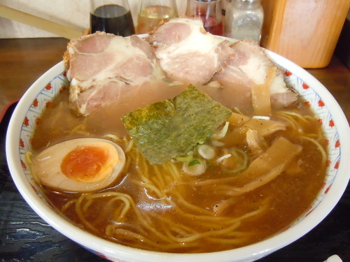 「中華チャーシューそば(大盛)」@麺や 一香。の写真