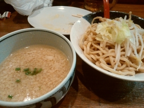 「ザルラーメン＋ビール」@ラーメンアキラの写真