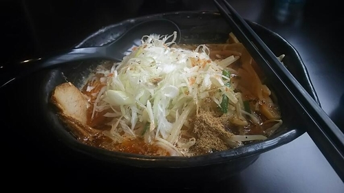 「海老香味ラーメン（大）900円」@麺や 蒼 AOIの写真