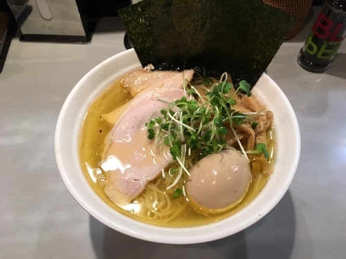 「特製塩そば 大盛」@中華蕎麦 瑞山（ZUIZAN）の写真