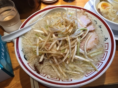 「ねぎそば 大盛」@田中そば店の写真