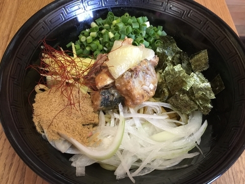 「【限定】さばレモン」@ラーメン ヌプチェの写真