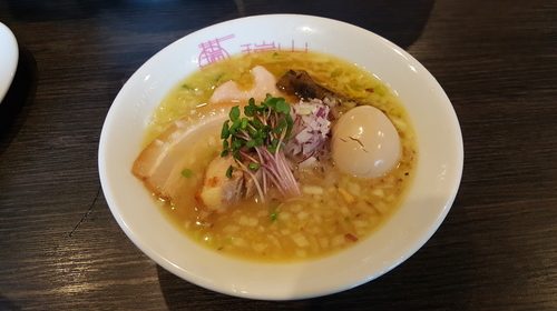 「【6周年記念限定】南部地鶏の白湯麺 ￥900」@中華蕎麦 瑞山（ZUIZAN）の写真