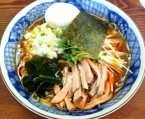 「【限定】ひやにぼ拉麺 850円＋味玉」@良温(Ra-on)の写真