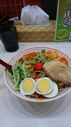 「蒙古涼麺＋チャーシュー1枚　￥990」@蒙古タンメン 中本 上板橋本店の写真