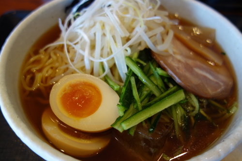 「冷やしらーめん大盛り780円」@伝丸 野田店の写真