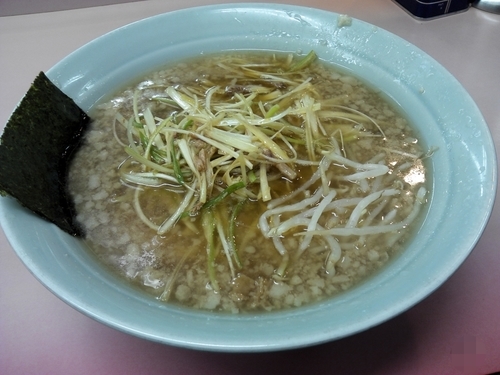 「ネギラーメン」@ラーメンショップ 緑ヶ丘店の写真