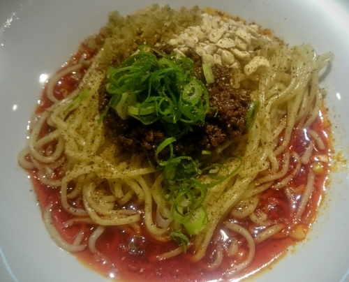 「正宗汁なし担々麺＋大盛」@成都正宗担々麺 つじ田の写真