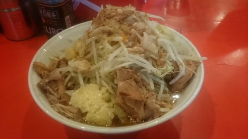 「ブタ入り大ラーメン」@ラーメン二郎 府中店の写真