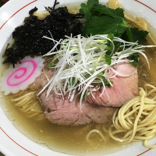 「煮干しと浅利の塩そば」@溝ノ百合の写真