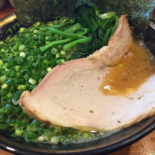 「らーめん ネギまし」@末廣家の写真