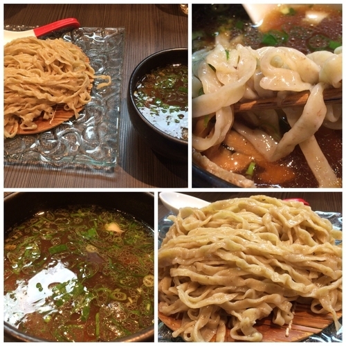 「ざるつけ麺 （ぴろぴろ麺バージョン）」@柳麺 呉田-goden-の写真