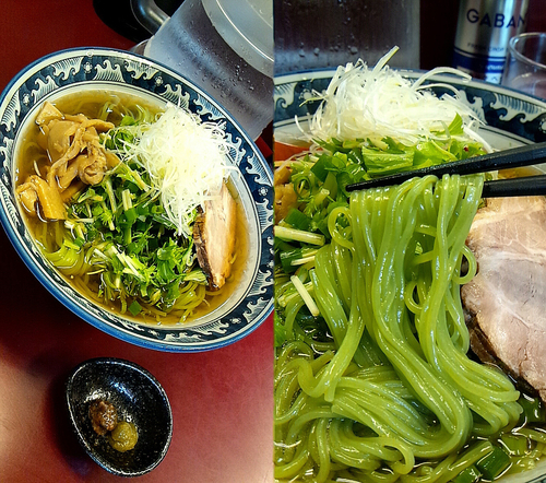 「『冷やしラーメン(￥800)』」@中華そば 春秋庵の写真