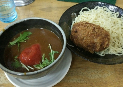 「[文月の一杯]真夏のトマトカレーつけ麺　C　1400円」@MENYA 食い味の道有楽の写真