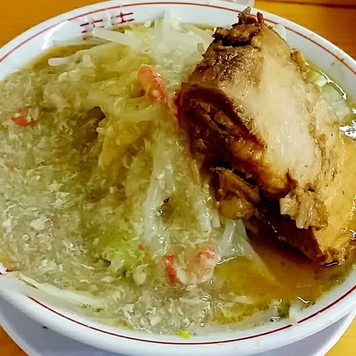 「【限定】渡 蟹郎（昼夜各15食程度）８８０円」@ラーメン 龍郎の写真