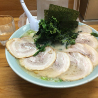 塩チャーシュー麺+ほうれん草
