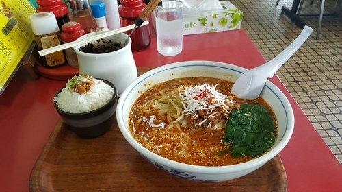 「タンタンメン」@蘆山の写真