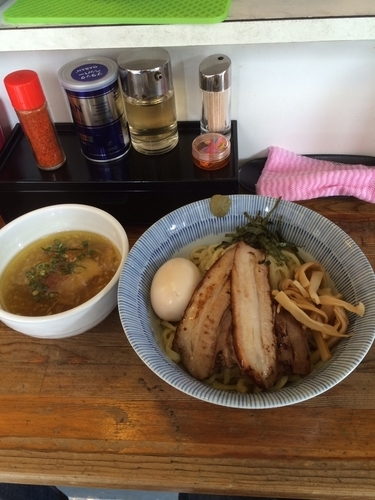 「特製淡麗塩つけ麺」@塩つけ麺 灯花の写真