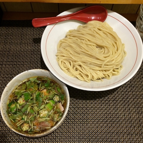 「ざる麺￥７００＋大盛￥１００」@麺庵ちとせの写真