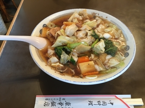 「ウマニソバ(770円)」@東華飯店の写真