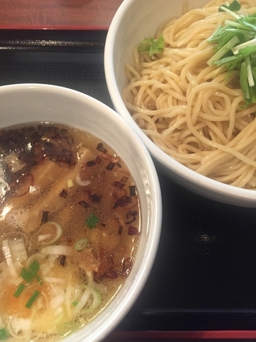 「つけ麺（塩）、サービス大盛り」@中華麺酒家 彩華の写真