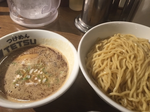 「つけめん あつもり」@TETSU 品川店の写真