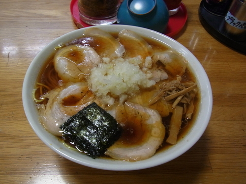 「バラチャーシューメン 特大 900円」@みんみんラーメンの写真