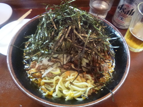 「【夏季限定】冷たい肉そば」@麺屋 くまがいの写真