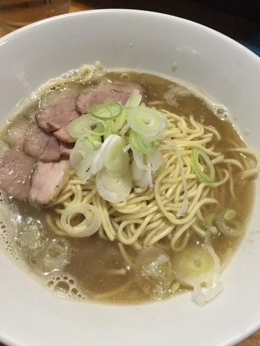 「肉そば750円」@自家製麺 伊藤の写真