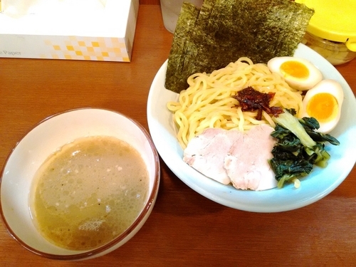 「期間限定 つけ麺」@武蔵家 沖縄本店の写真