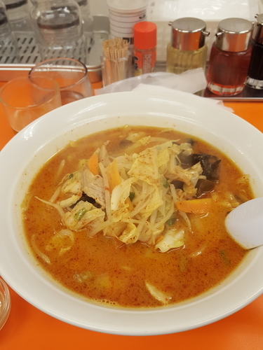 「激辛タンメン」@ニュータンメンの写真