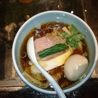 清湯醤油　玉子